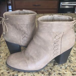 Madden Girl Tan Booties